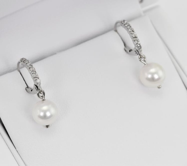 Náušnice s perlami 13841