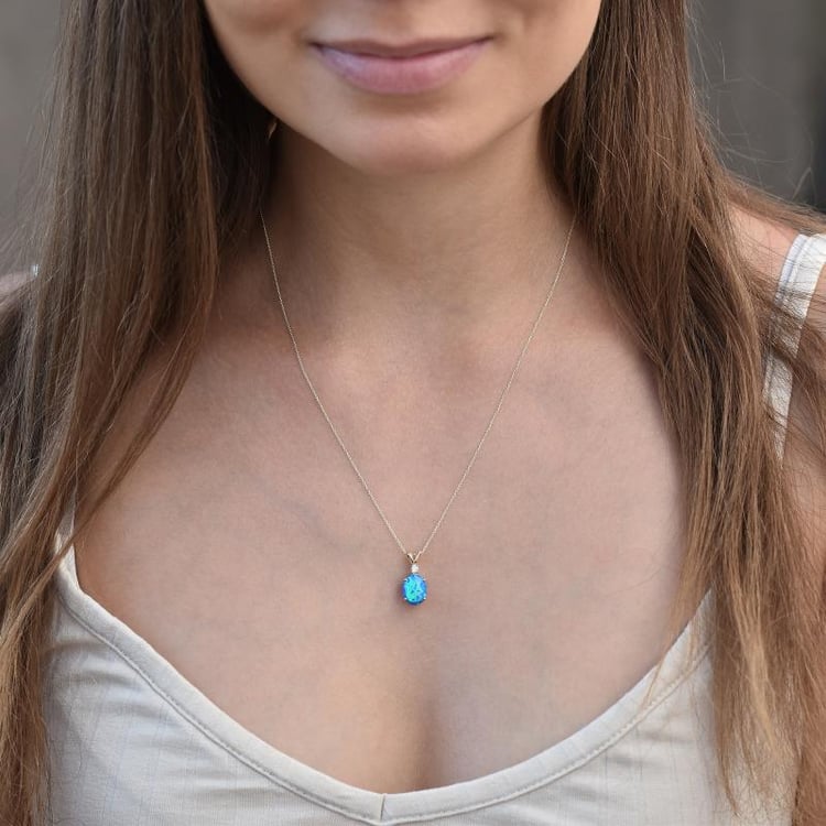 Náhrdelník s opálem 33117