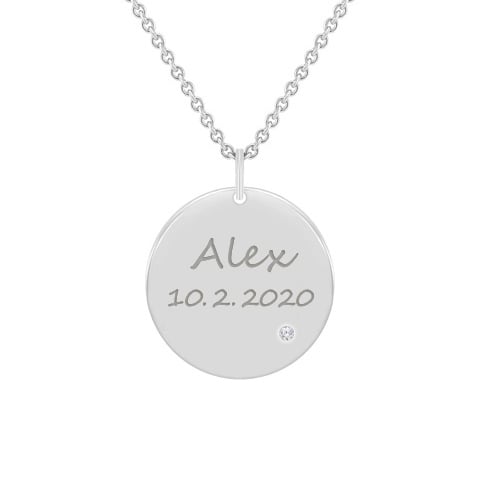 Náhrdelník s gravírom