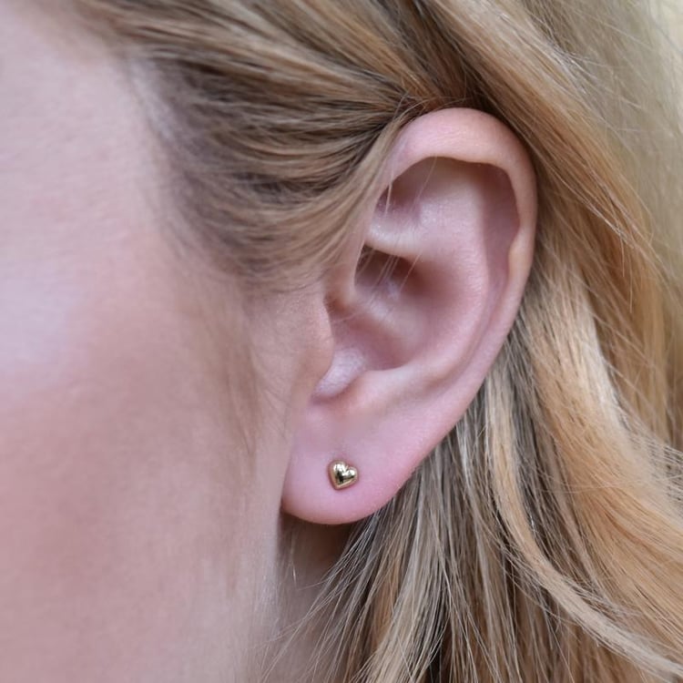 Náušnice srdiečka 55762