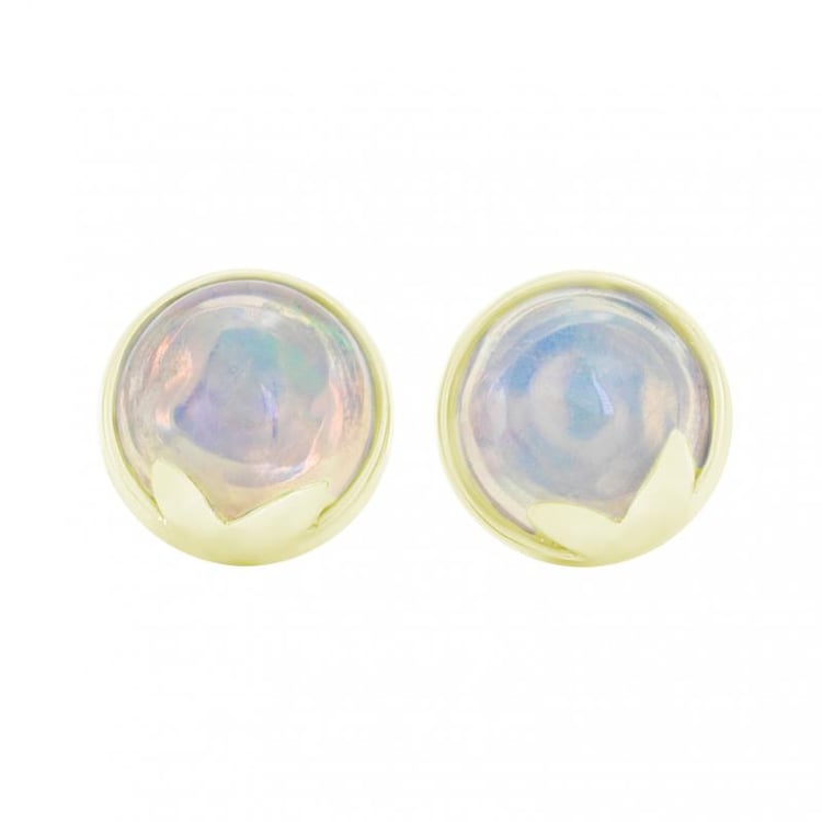 Náušnice zo žltého zlata 24935