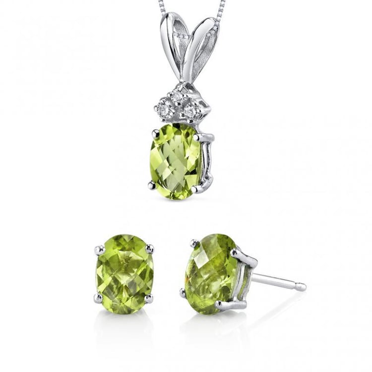 Zlatá olivínová kolekcia Palmira 9655