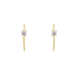 Guličkové náušnice s diamantmi Jelma