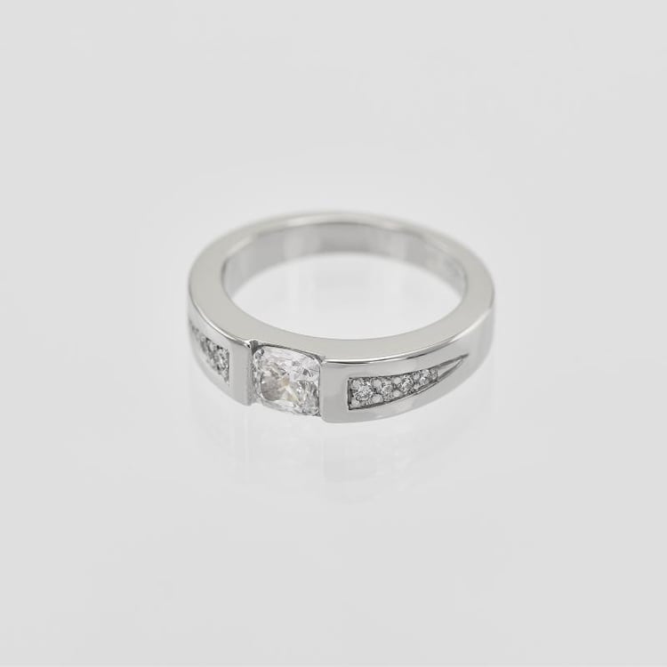 Prsteň s diamantmi 28956