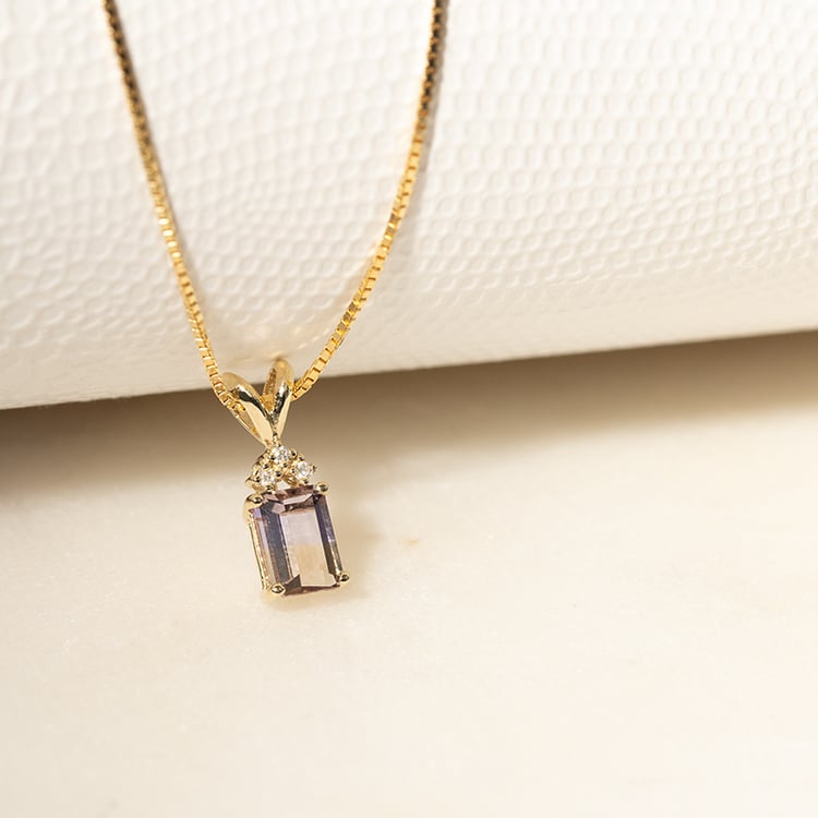 Ametrínový prívesok s diamantmi Edlin 135414