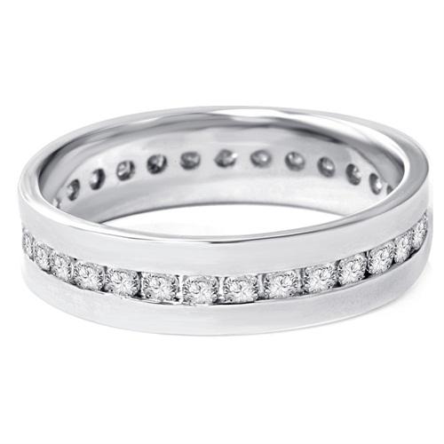 Pánska diamantová obrúčka