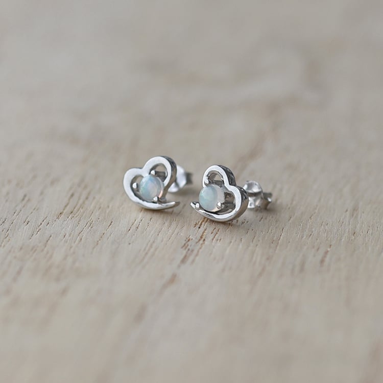 Strieborné náušnice 59112