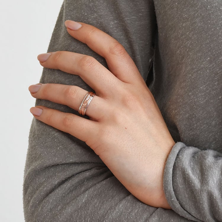 Dámský snubný prsteň 77286