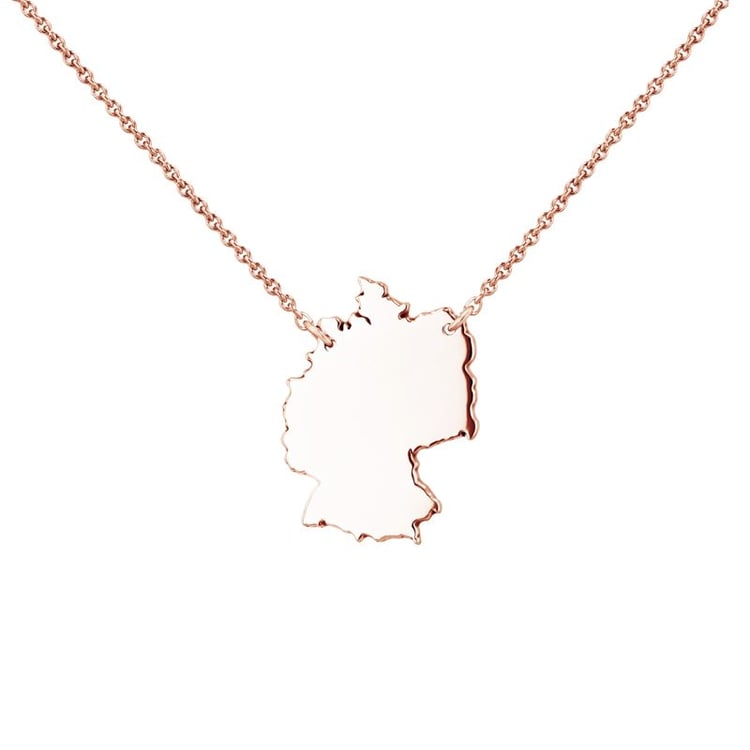 Strieborný náhrdelník Nemecko 106522