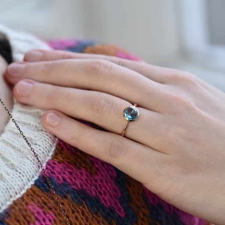 Prsteň s topásom 26602