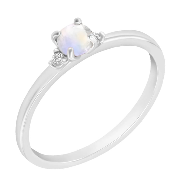 Zlatý prsteň s mesačným kameňom