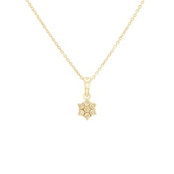 Decentný diamantový prívesok Charlot