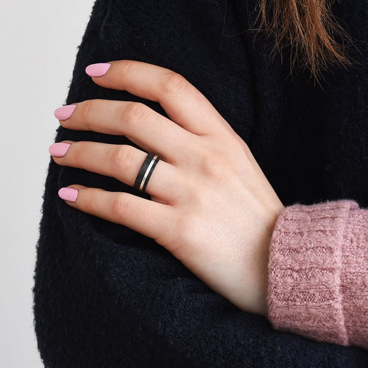 Dámský snubný prsteň 77401