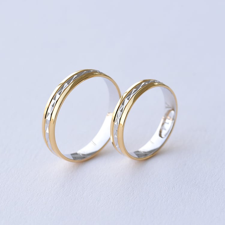 Dvojfarebné obrúčky 63797