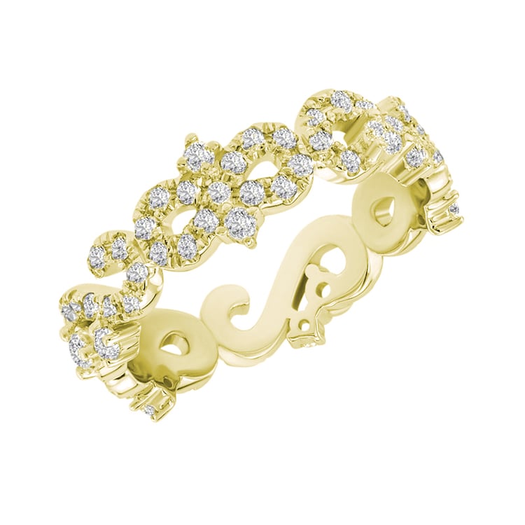 Eternity prsteň posiaty lab-grown diamantmi Altais 105747