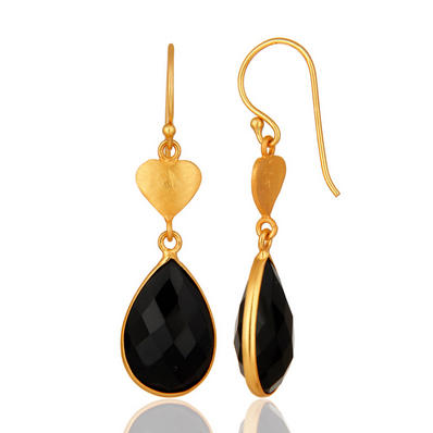 Ónyxové náušnice 8578