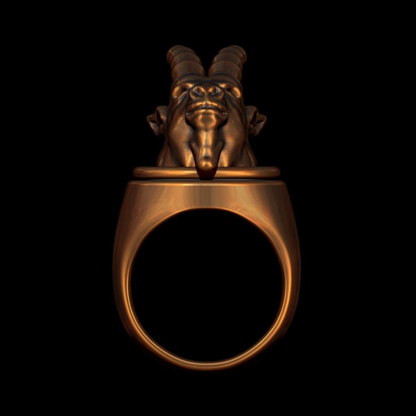 3D model prsteňa