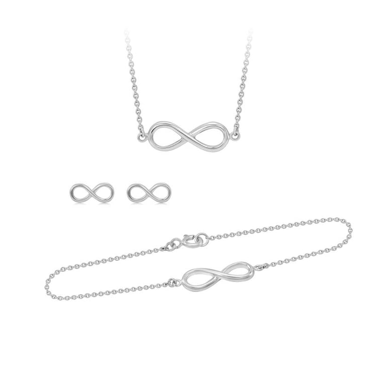 Zlatá fashion kolekcia šperkov Infinity