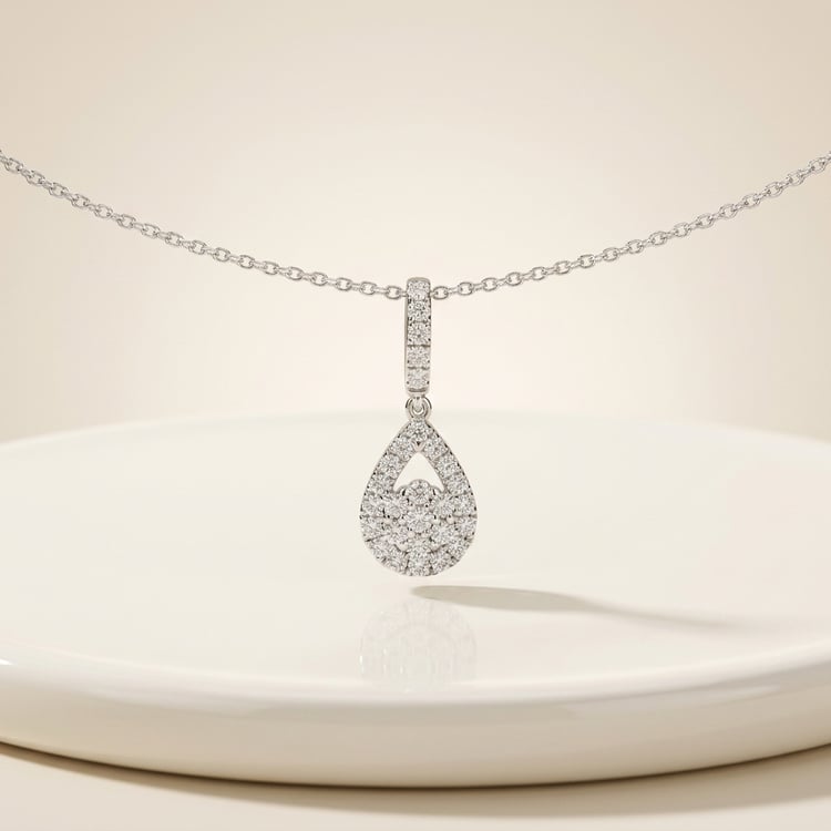Romantický prívesok s lab-grown diamantmi Kai 171435