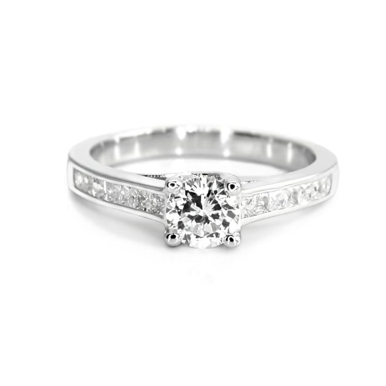 Zásnubný prsteň s diamantmi z 18k zlata Anden 5221