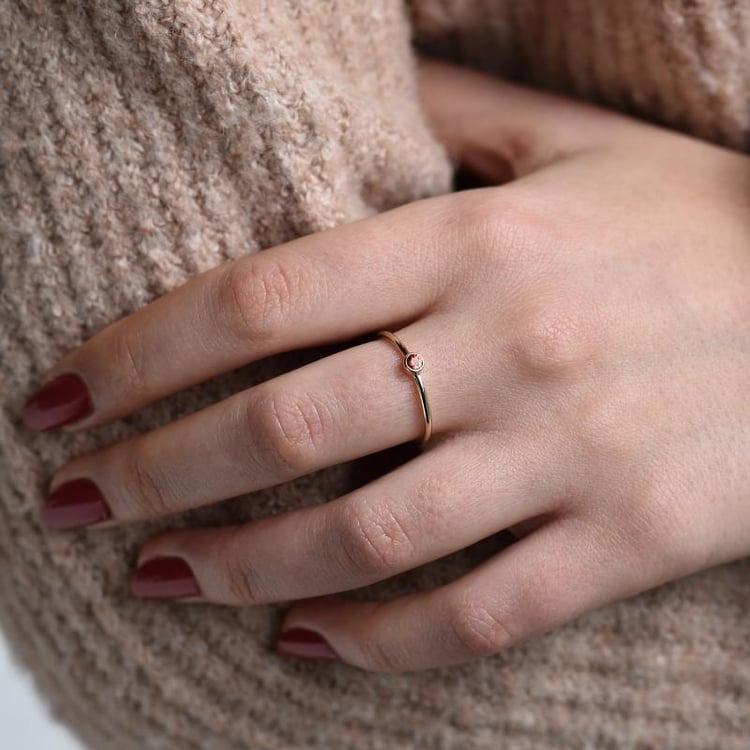 Zlatý zafírový prsteň 42301