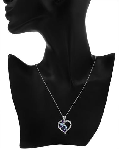 Prívesok srdce farebný 54454