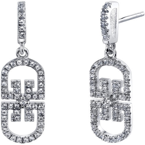 Pozlátené strieborné náušnice Biraw