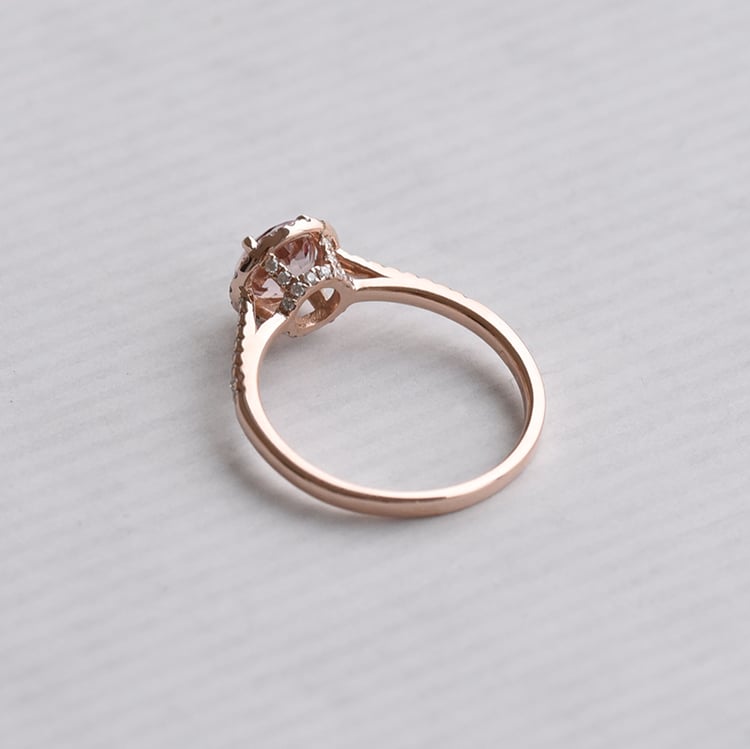 Morganitový prsteň 72156