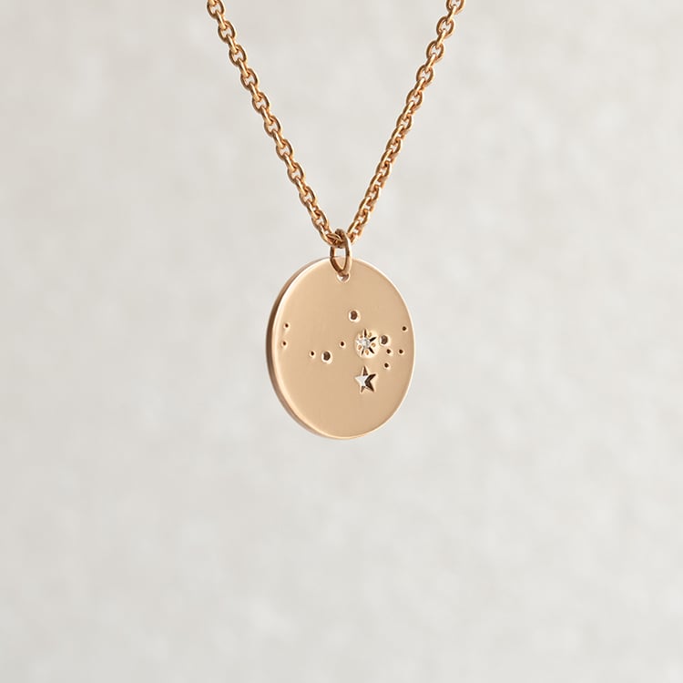 Strieborný prívesok so súhvezdím a diamantom Meri 144834