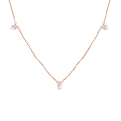 Náhrdelník s bielymi opálmi Roman