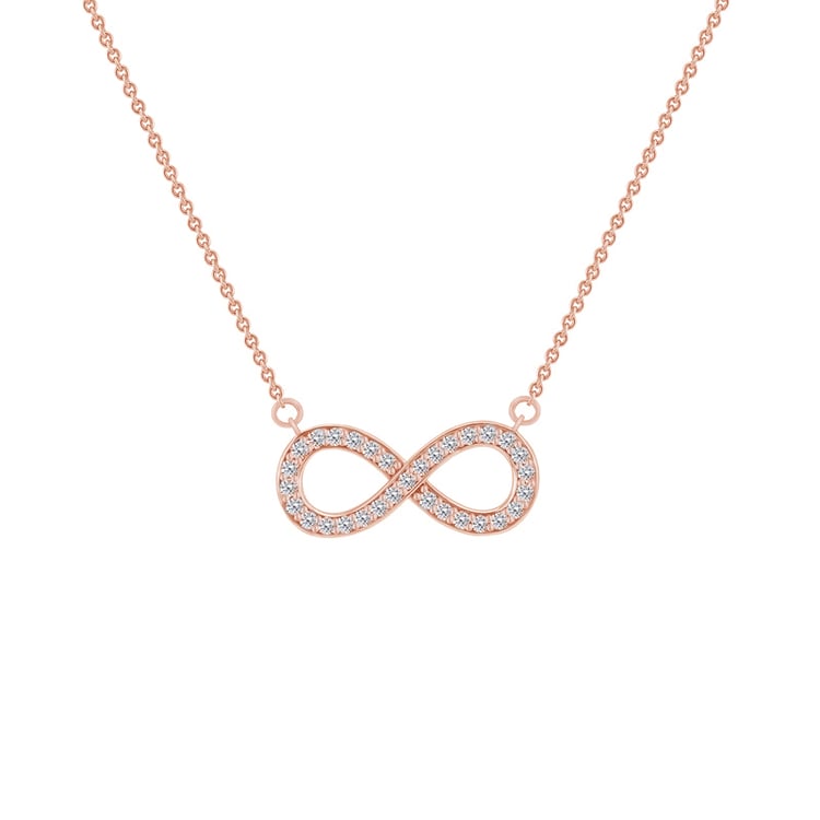 Náhrdelník zdobený diamantmi 51011