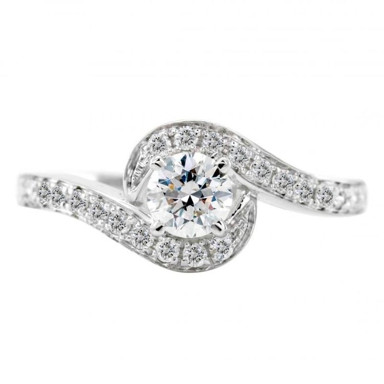 Zlatý diamantový wedding set 4345