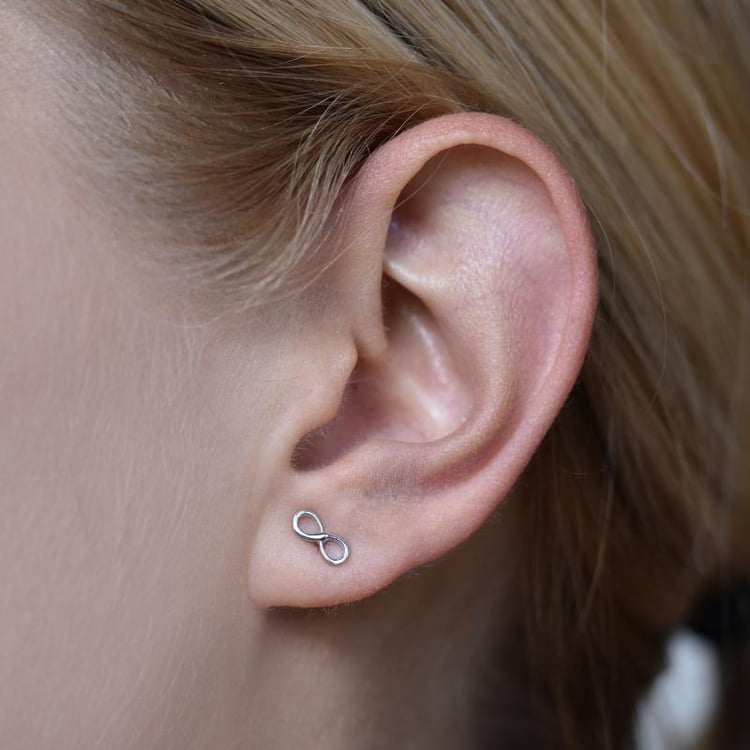 Náušnice zo striebra 36106