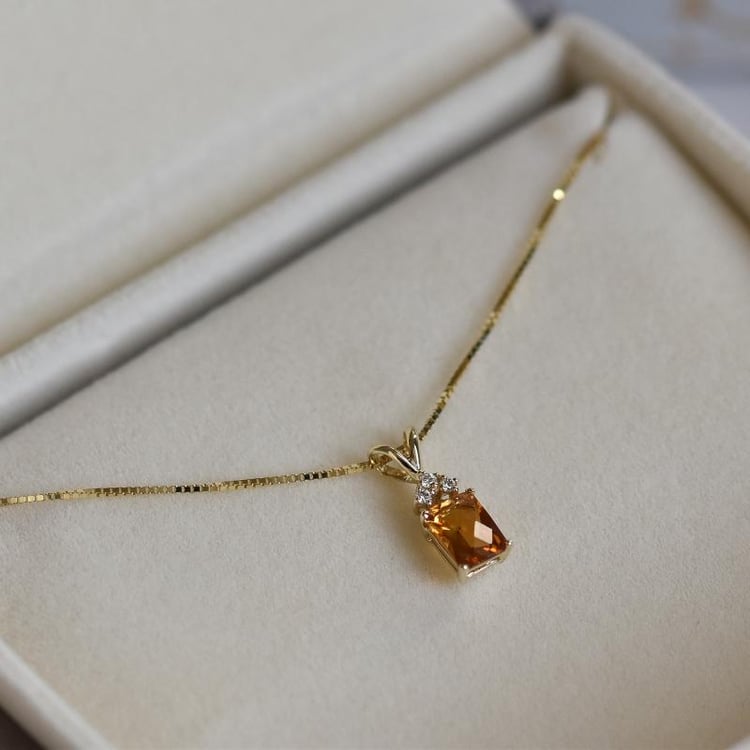 Prívesok s citrínom 26531