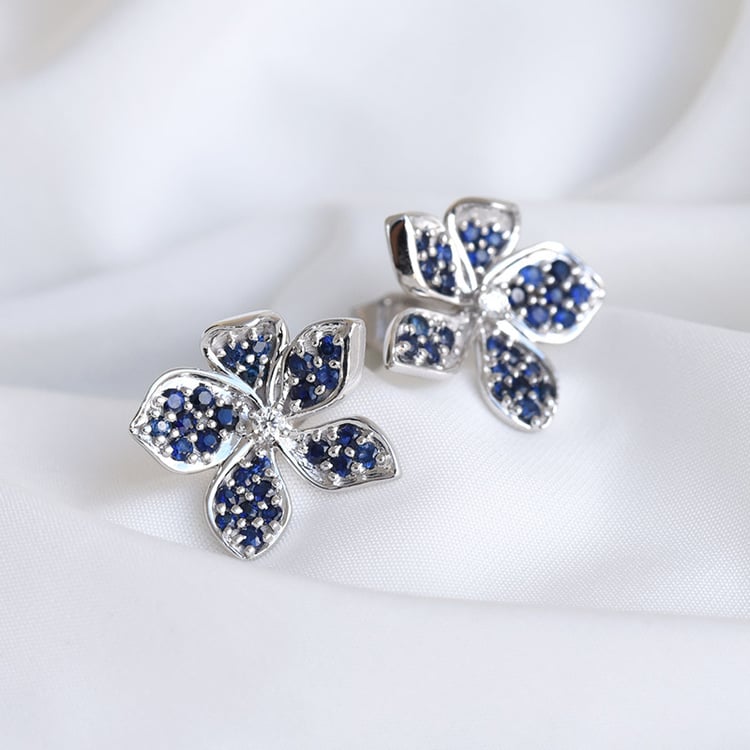 Zafírové náušnice 84988