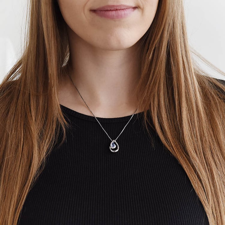 Elegantný strieborný prívesok 88848