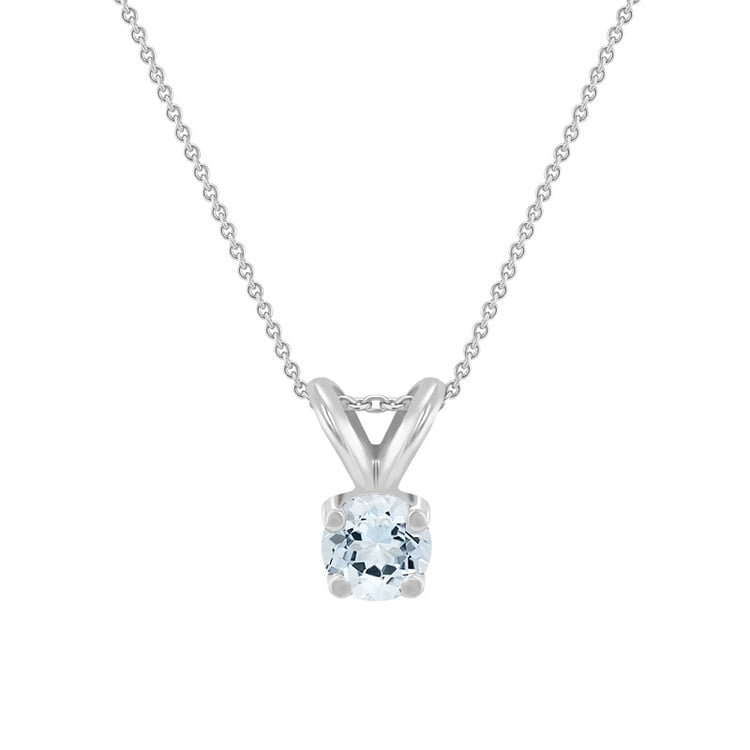 Prívesok s akvamarínom 92657