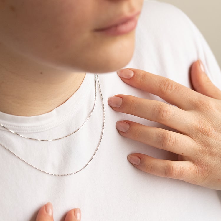 Guličková retiazka 45 cm z 14k zlata 135360