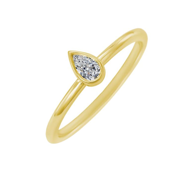 Prsteň zo žltého zlata 22480