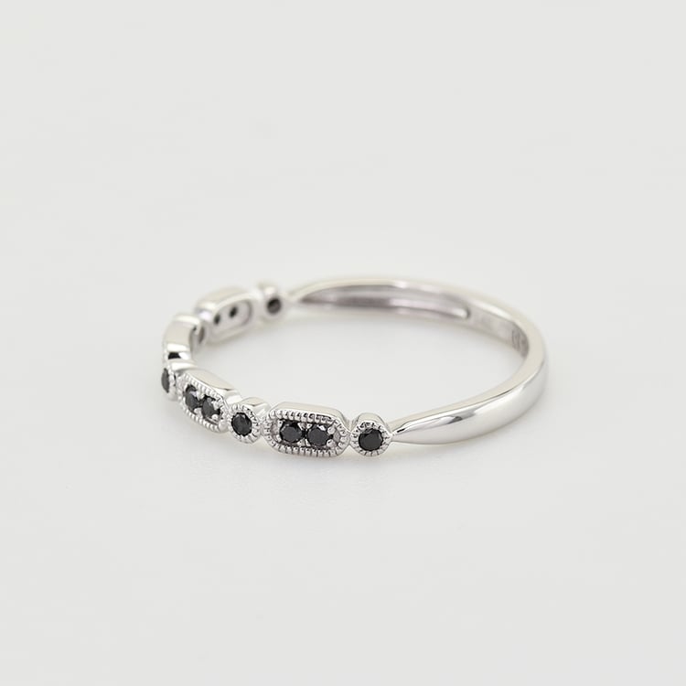 Prsteň eternity s diamantmi 41120