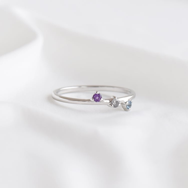 Prsteň s drahokamami 93857