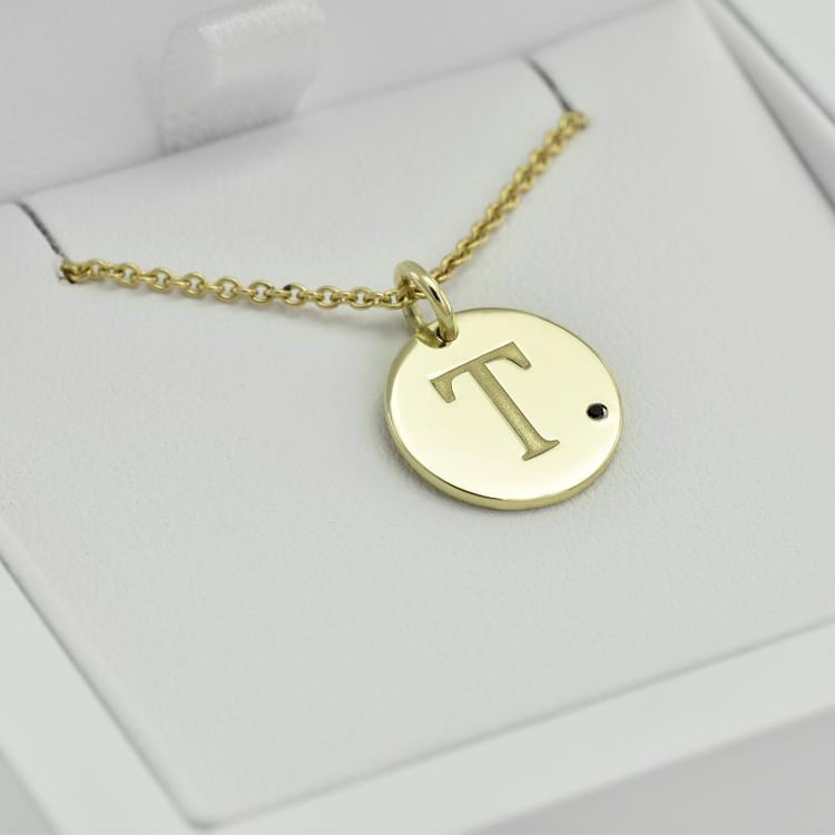 Zlatý náhrdelník s gravírom 22432