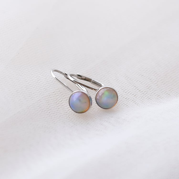 Strieborné náušnice 58740