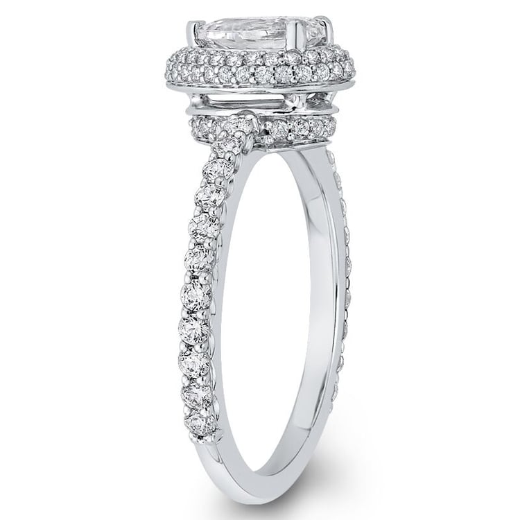 Diamantový zásnubný prsteň zo zlata 46491