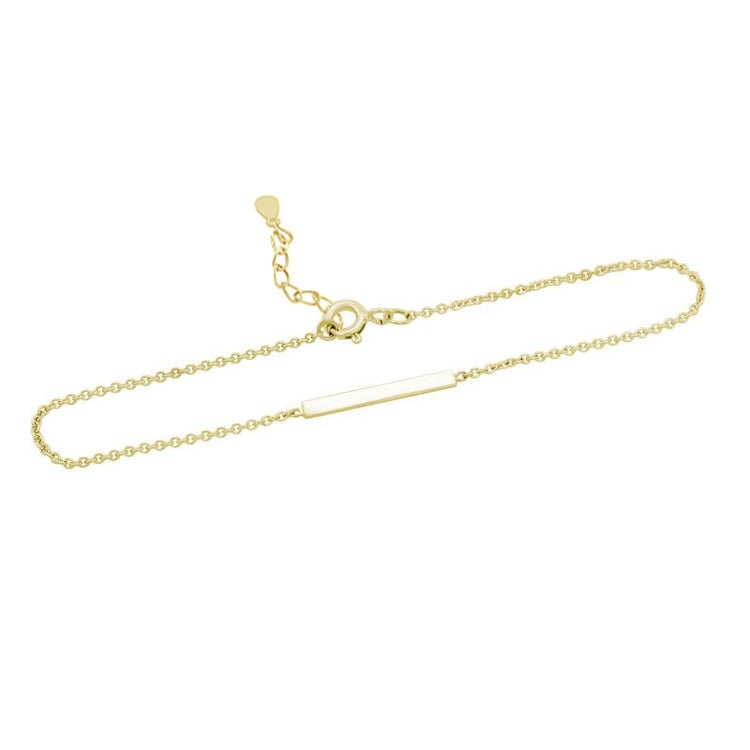 Strieborný minimalistický náramok Barr 104916