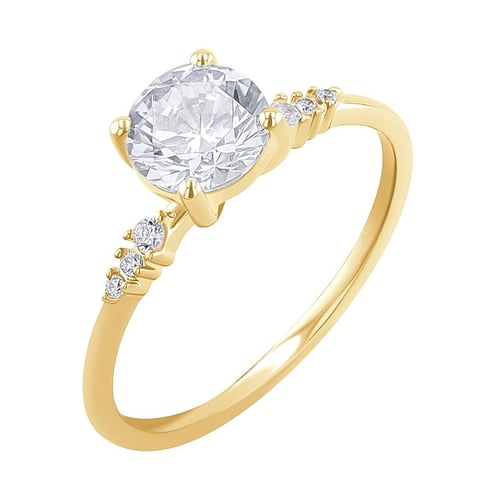 Zásnubný prsteň s lab-grown diamantmi Elise
