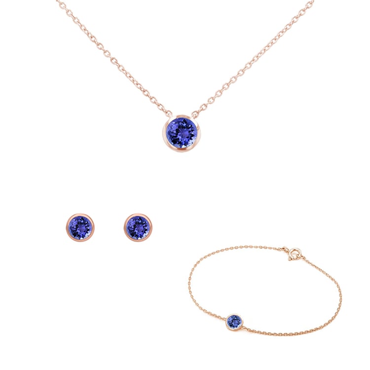 Kolekcia jemných šperkov s tanzanitmi Tolar 147452