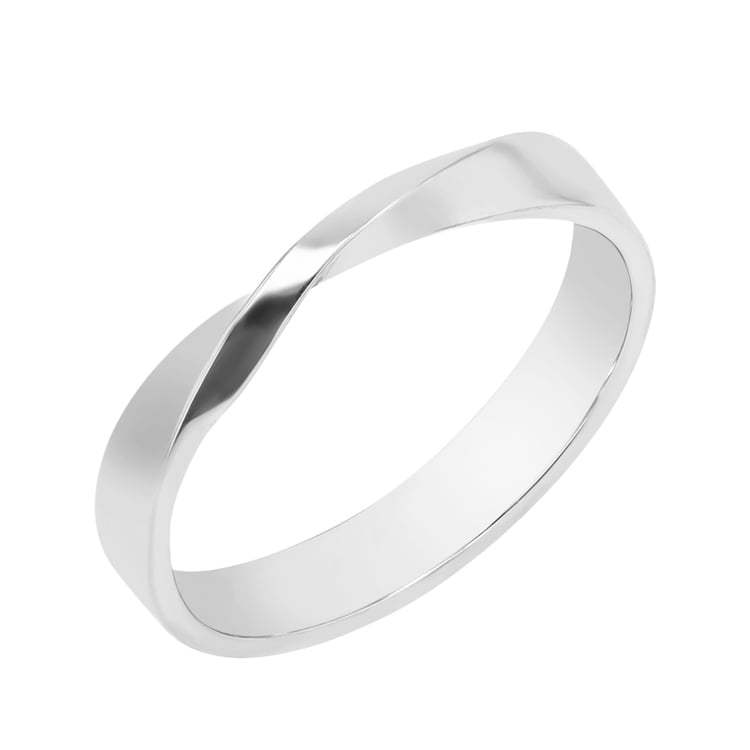 Zlaté prepletené svadobné obrúčky s diamantmi Aleisha 98801