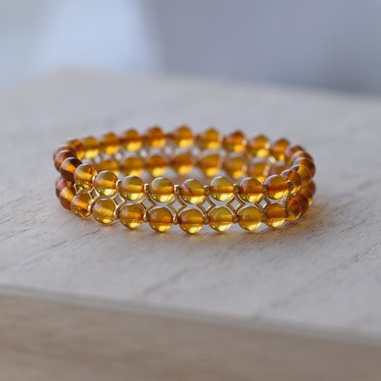 Náramok s jantármi 52311