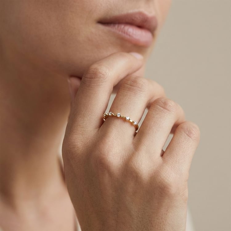 Eternity prsteň s lab-grown diamantmi Navin 166394